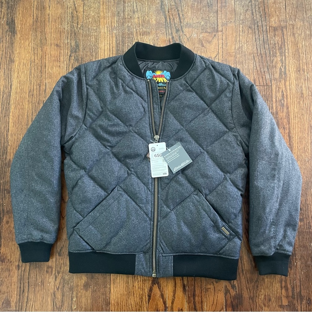 NWT Eddie Bauer 1936 Skyliner Model 100% Down filled Jacket: L